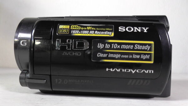 Filmadora sony hdr-xr520 semi Profissional  usada: lente grande angular e zoom óptico hdmi limpa - Imagem 5